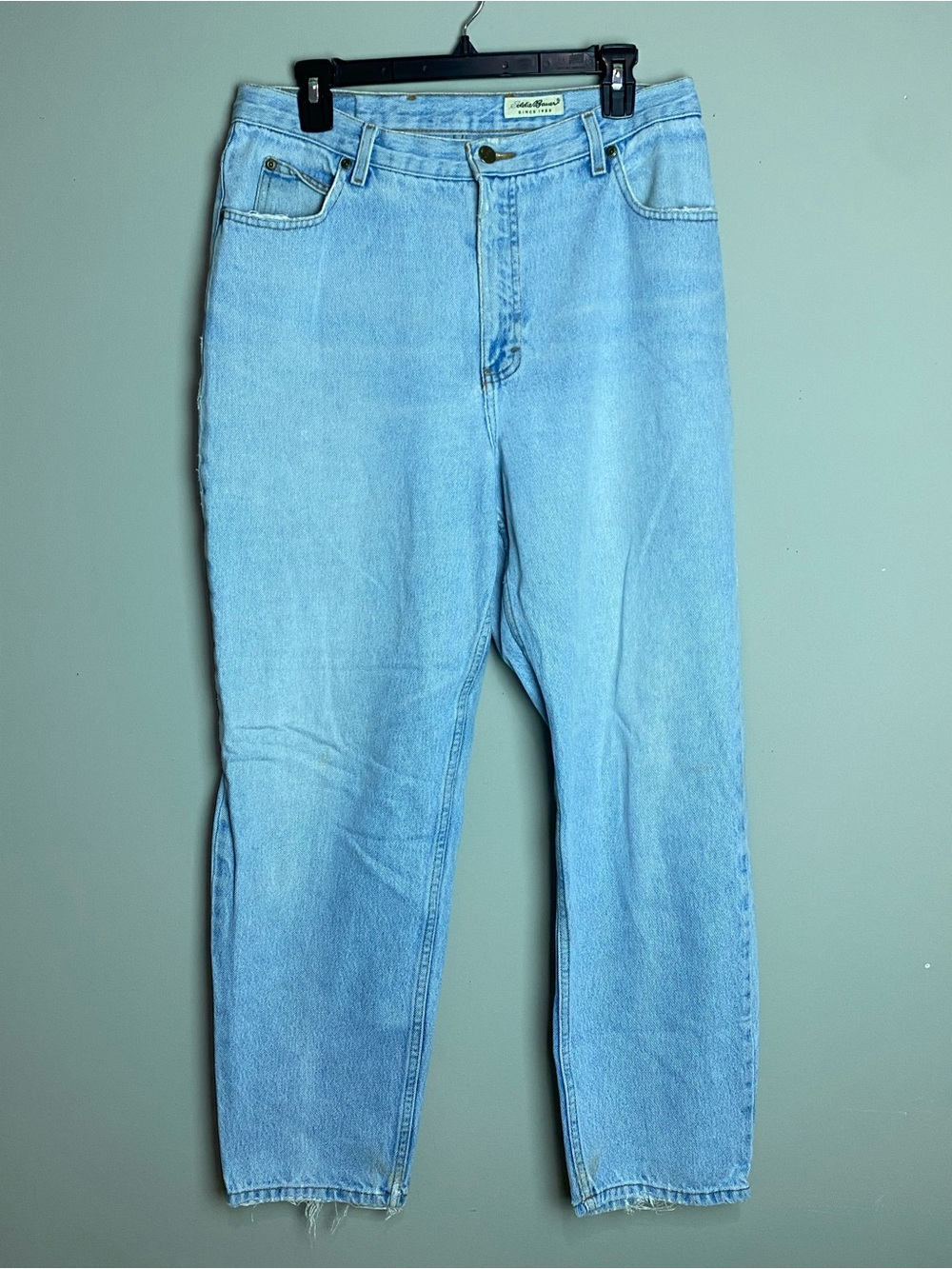 Eddie Bauer Light Wash Straight Leg Jeans